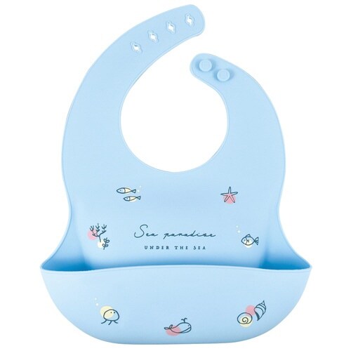 ビブ ベビー シーブルー