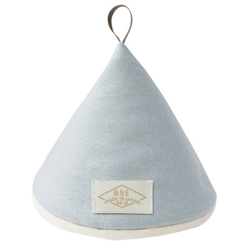 &NE 鍋つかみ 三角鍋つかみ ナチュラル ブルー