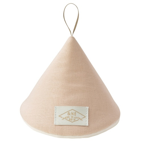 &NE 鍋つかみ 三角鍋つかみ ナチュラル ピンク