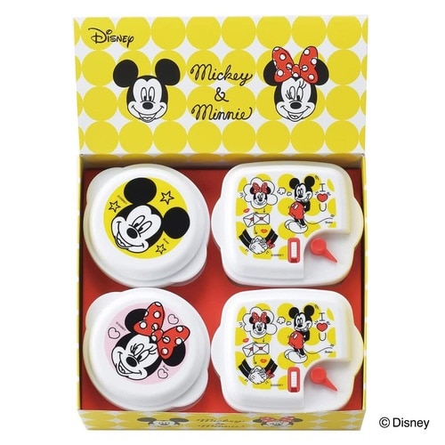 保存容器 ミッキー&ミニー