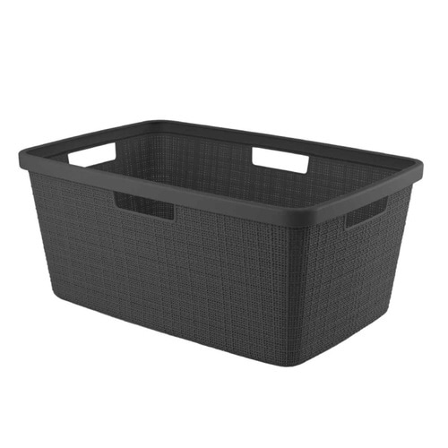 ランドリーバスケット CURVER グレー