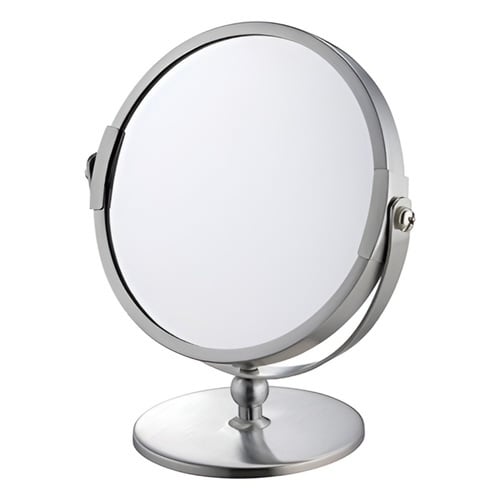 卓上ミラー 高さ15.5cm ステンレス