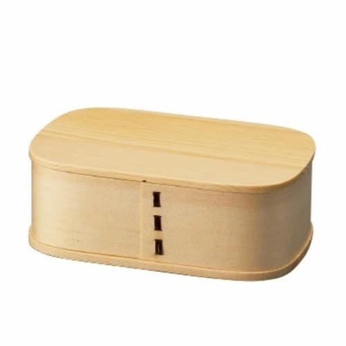 お弁当箱 パッキン付木製わっぱ一段弁当 ナチュラル
