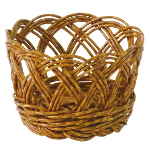 バスケット ユティル ラウンドバスケットS 洗える