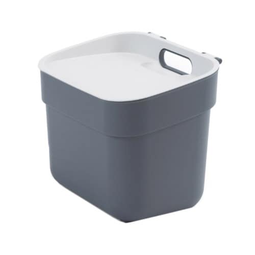 ゴミ箱 5L 分別ダストボックス カーバー グレー