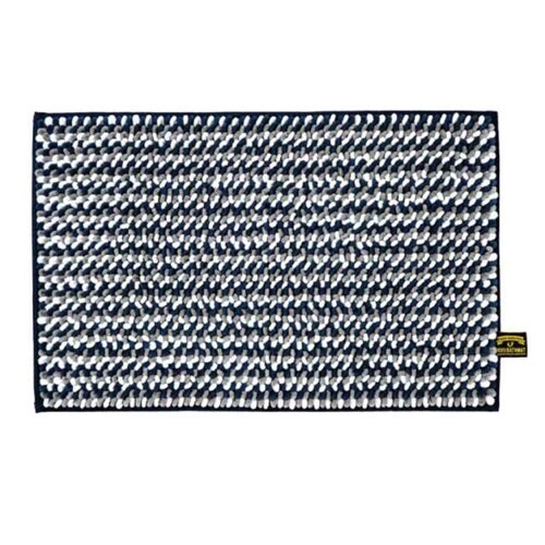 バスマット 40×60cm ネイビー