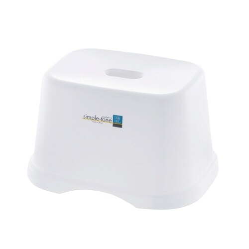 風呂椅子 シンプルトーン 座面高さ ホワイト