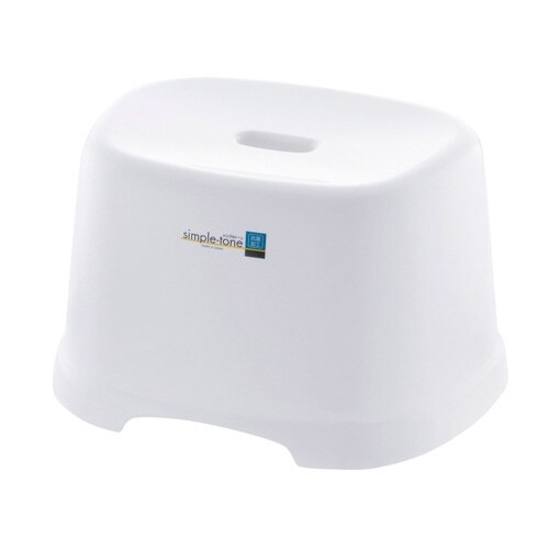 風呂椅子 シンプルトーン 座面高さ ホワイト