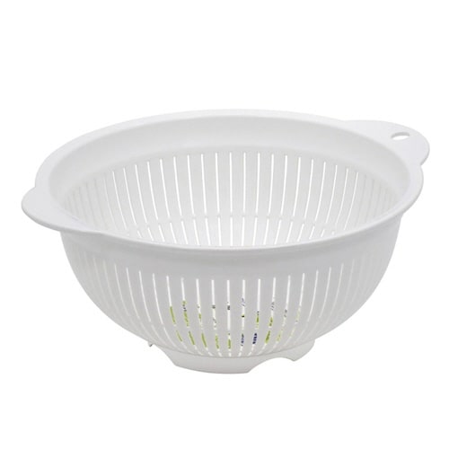 ザル S クッキングパル 電子レンジ対応 ホワイト