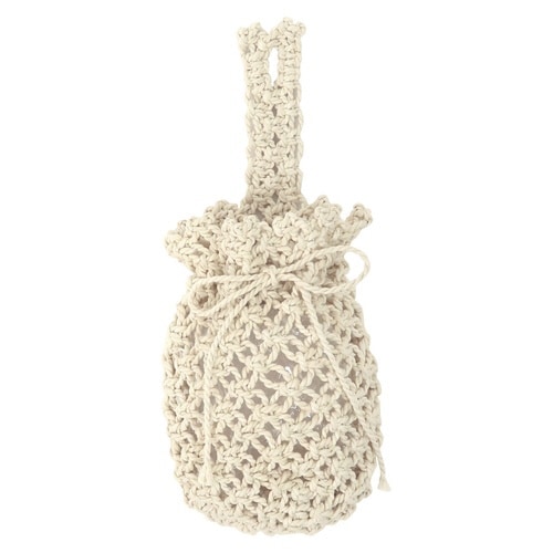 花器 マクラメ ドライフラワーハンギング