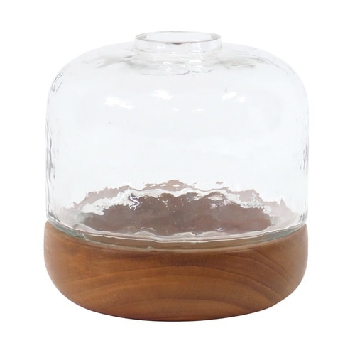 ウッド&ガラスベース ドームL シナリー