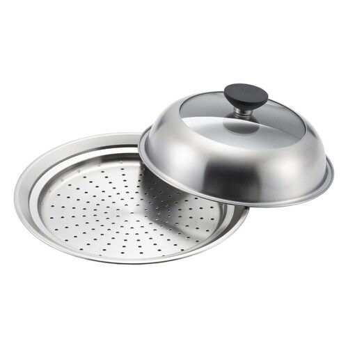 フライパン用蒸し器 20から22cm用