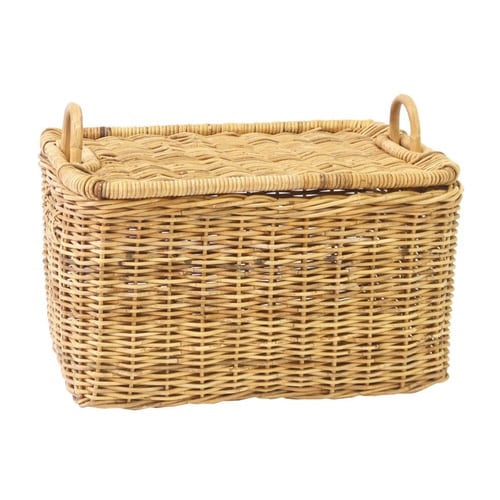 バスケット アラログ ストックバスケット ラタン