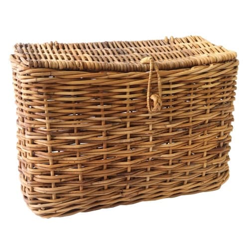 バスケット アラログ フタ付きスリムバスケット L