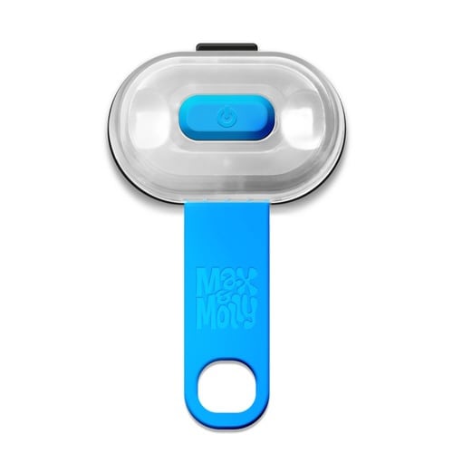 ライト 散歩 犬 マックス&モーリー ブルー