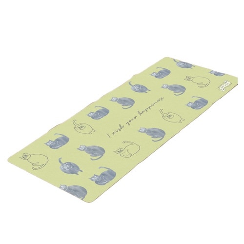 キッチンマット ハッピーモチーフ ネコ