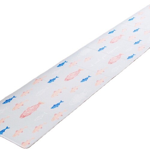 キッチンマット ハッピーモチーフ サカナ