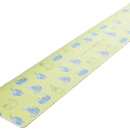 キッチンマット ハッピーモチーフ ネコ