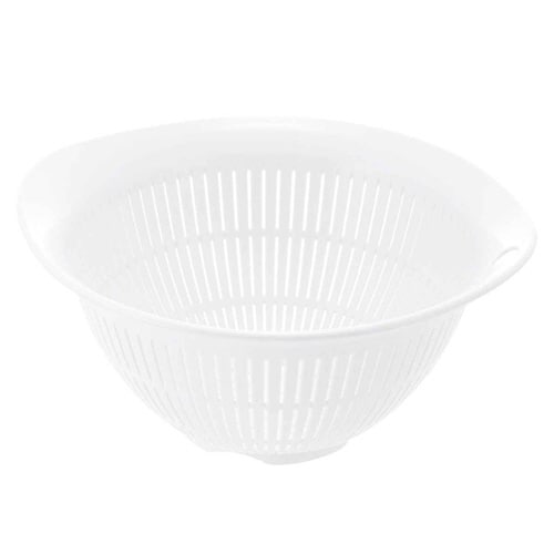 ザル M シェリー 抗菌加工 ホワイト