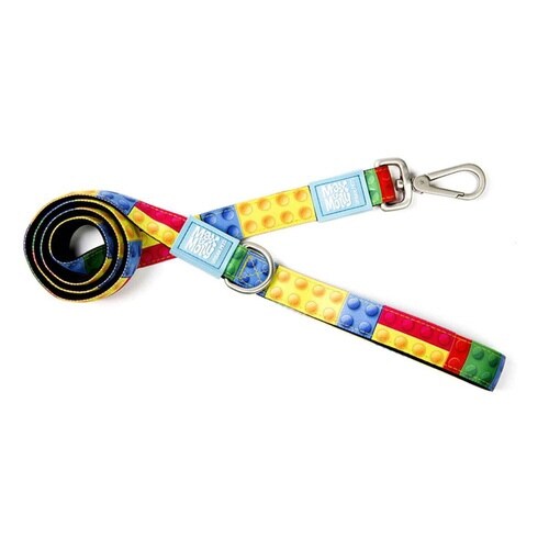 リード 犬 S カラフルブロック