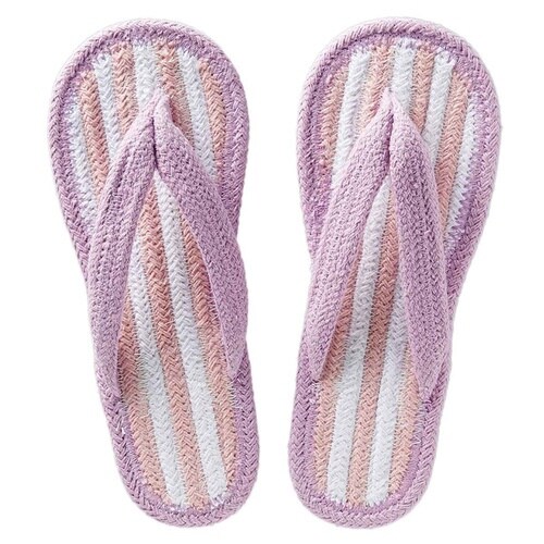 スリッパ コットンサンダル ピンク(M)