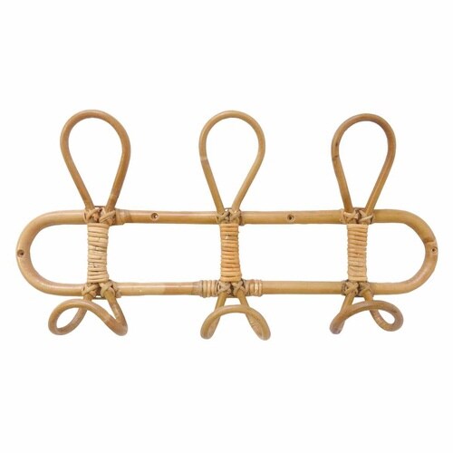 ユグラ ウォールハンガー 3連 ラタン