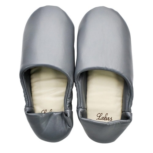 携帯スリッパ Labas チャコールグレー