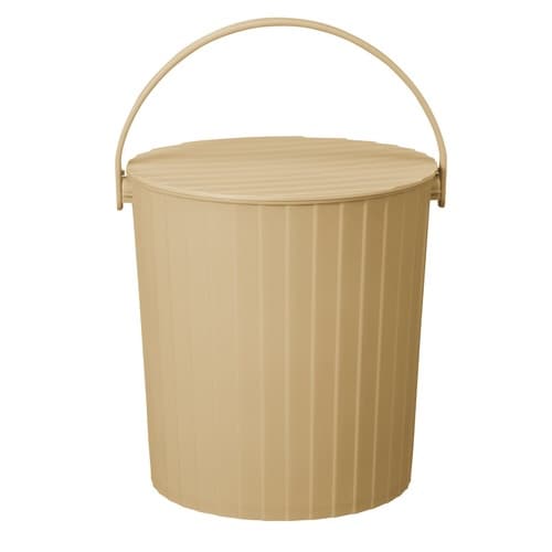 バケツ 15L 座れるマルチバケット ベージュ