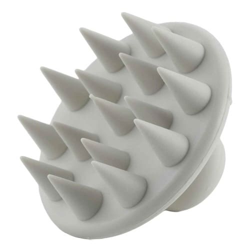 シャンプーブラシ 頭皮ブラシ アイボリー