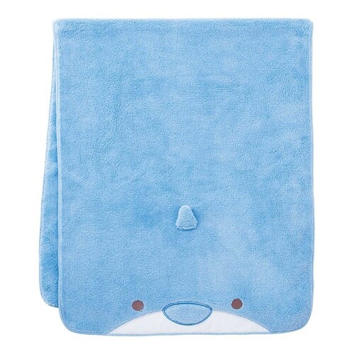 ヘアドライタオル 動物 吸水 速乾 イルカ