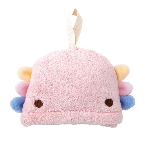 ポケットタオル ループ付きタオル 動物 ウーパー