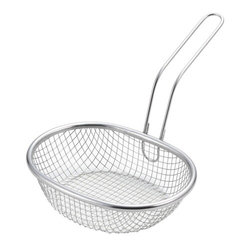 揚げ物ザル 片手 アイカタ 揚げザル ステンレス製