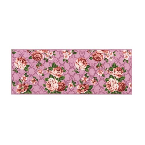 キッチンマット ゼフィール ピンク