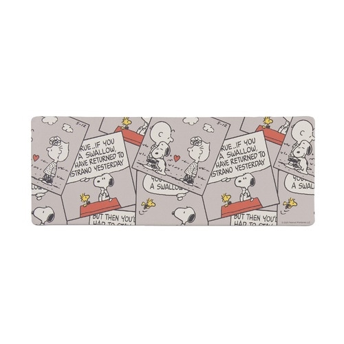 キッチンマット スヌーピーキュートコミック