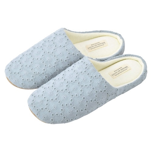 ルームシューズ ルポゼ ブルーグレー