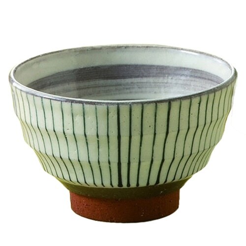 飯碗 11.5cm 十草 藍花 陶器 波佐見焼 青