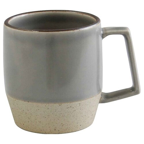 マグカップ 330ml POLYGON グレー