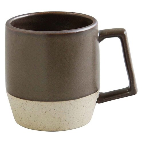 マグカップ 330ml POLYGON ブラウン