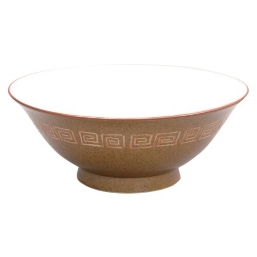 麺鉢 20.5cm 藍花 磁器 波佐見焼 茶