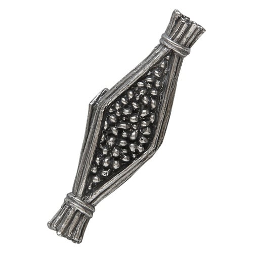 箸置き 藍花 錫 わら納豆