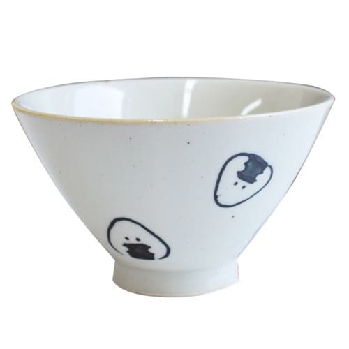 飯碗 11cm ぎゅっとおにぎりさん 陶磁器 のり