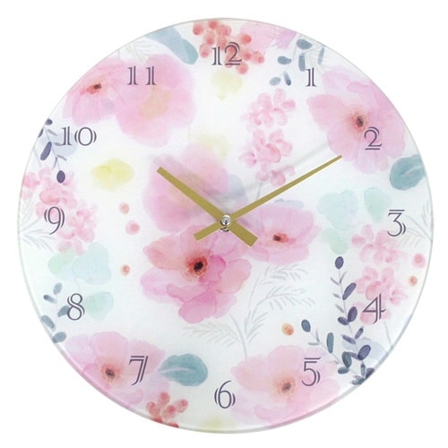 掛け時計 ラナンキュラス