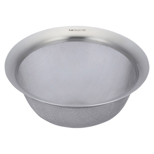 SELECT100 ザル 21cm ステンレス製
