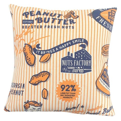 クッションカバー ピーナッツバター