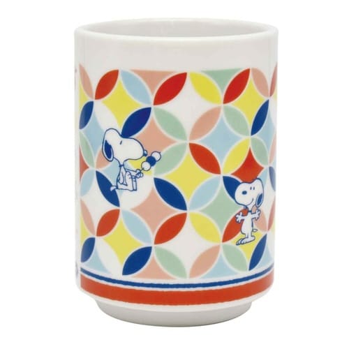 湯呑み 290ml スヌーピー 七宝