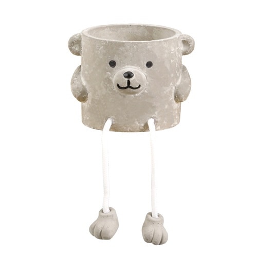 プランター ポット アニマル レストポット クマ