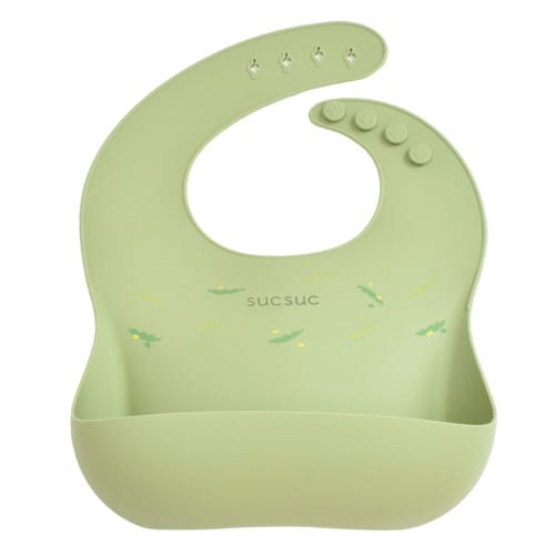ベビーエプロン SUCSUC グリーン