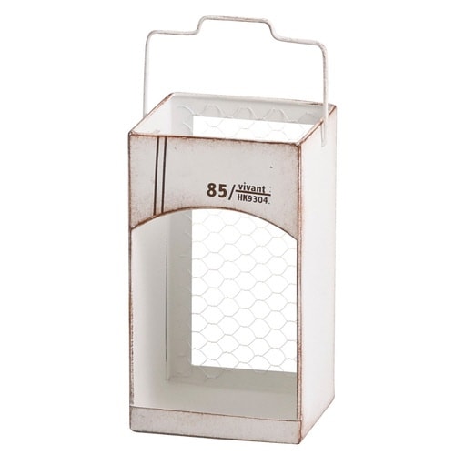 プランタースタンド ラスティック ホワイト