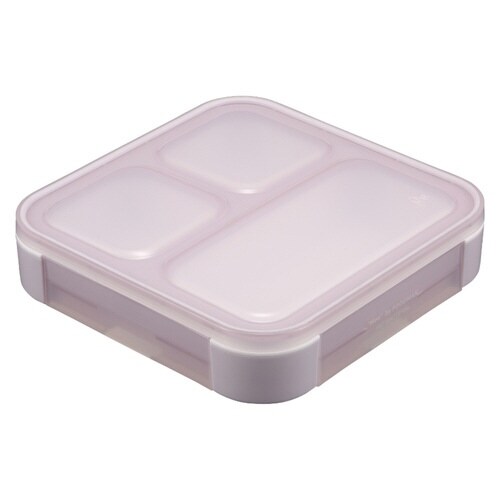弁当箱 薄型弁当箱 抗菌フードマン500 パープル