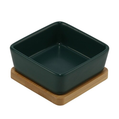 フードボウル ループ ディッシュ ダークグリーン